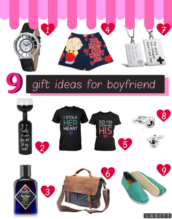 9 Great Gifts for Your Boyfriend He'll Love