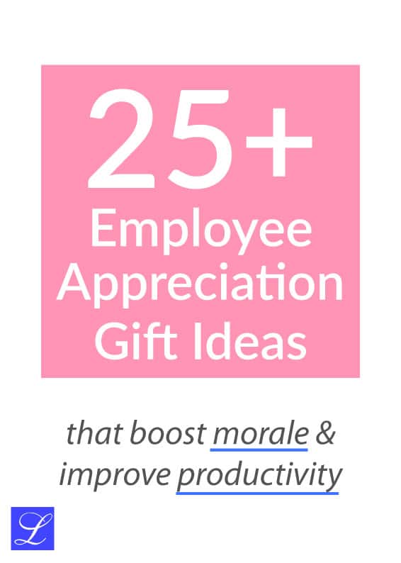 Employee Appreciation Gift Ideas Thank You For Staff And Coworker