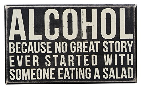 funny sign about alcohol